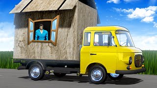 I Built a HOUSE on a TRUCK!  The Long Drive