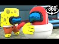 skibidi toilet 47 / 360 VR Animation (spongebob mod)