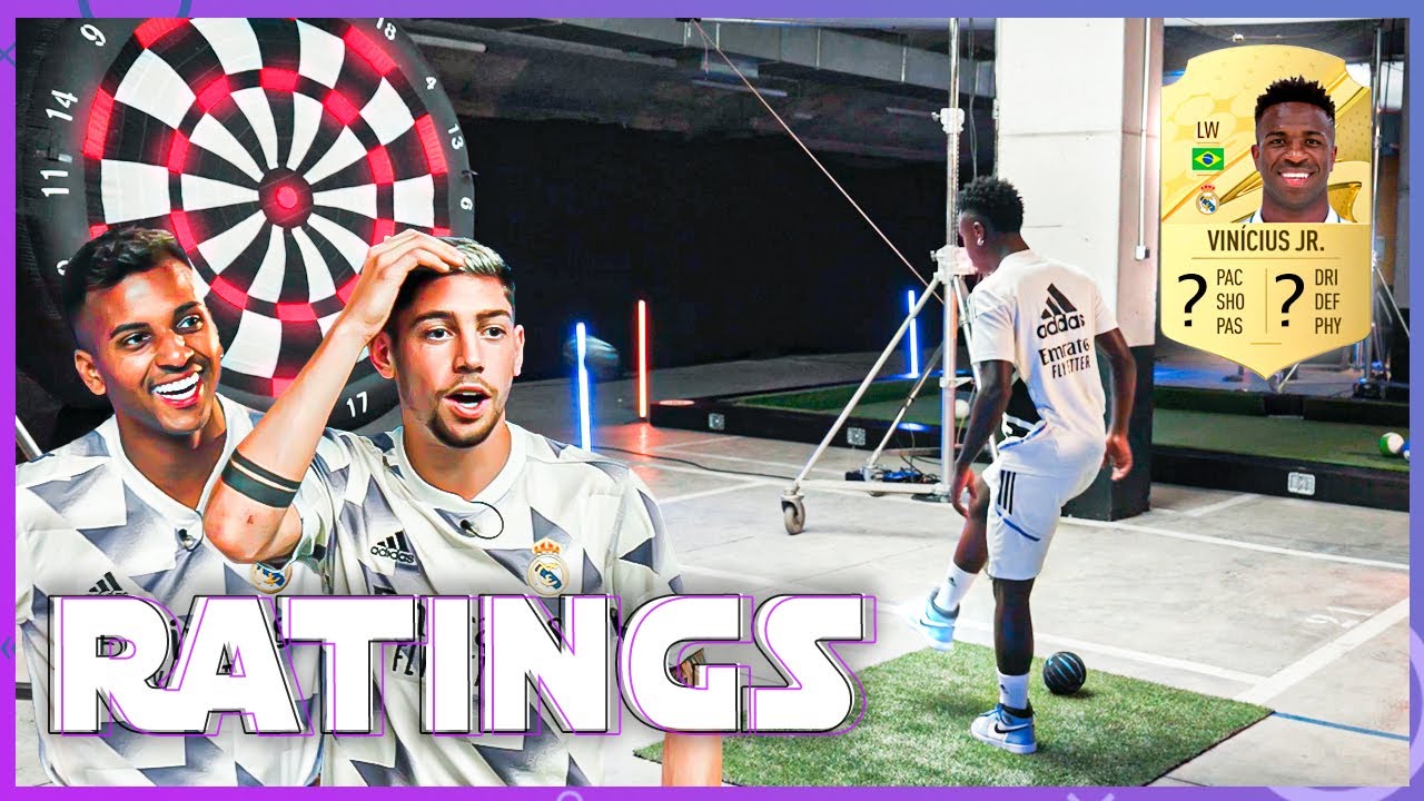 FIFA 23 RATINGS CHALLENGE  RodrygoFede vs Vini JrTchouameni  Real Madrid