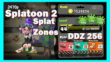 SPLATOON 2 PLAYTHROUGH GAMEPLAY - #256 | SPLAT ZONES: RANKING UP / RANKING DOWN