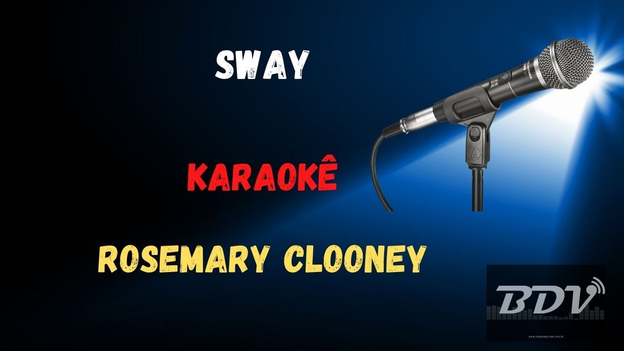ROSEMARY CLOONEY KARAOKE SWAY YouTube