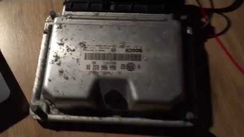 Reading ME 7.5 ECU using MPPS V16