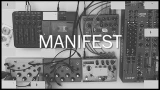 MANIFEST ★ FOSTEX X-18 TAPE MACHINE ★ Modular Synth ★ Strymon Big Sky & Timeline ★