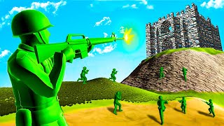GREEN ARMY MEN Siege The Epic Mountain Fortress in Ravenfield!