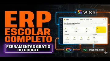Programei um ERP Escolar em Minutos: Google AI Studio + Supabase (Segredo Revelado)