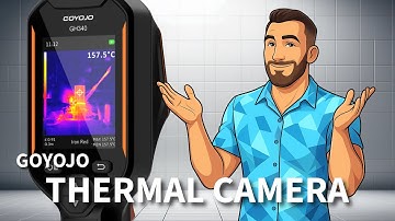 GOYOJO GH340 Handheld Thermal Imaging Camera -  Features dual-light fusion and 256×192 resolution