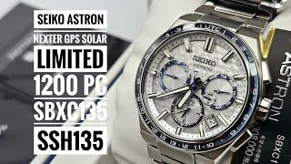 Seiko Astron Nexter GPS Solar Limited 1200 Pc SBXC135 SSH135