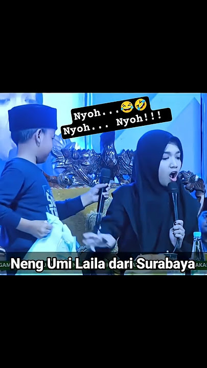 Neng Umi Laila sama anak kecil lucu banget....