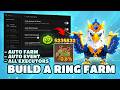 Build A Ring Farm Script — Auto Farm, Auto Upgrade, Plant Tokens (BEST)