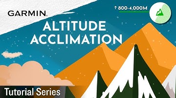Tutorial – Garmin Altitude Acclimation: Train Smarter at High Elevation