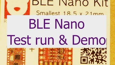 BLE Nano (Bluetooth Low Energy) by RedBear Labs