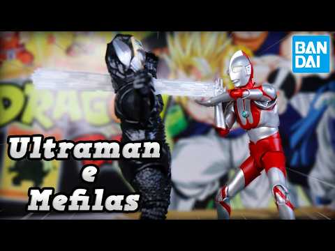Ultraman Shinkocchou Seihou e Mephilas SH Figuarts