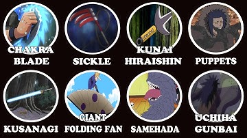 Tất Cả Các VŨ KHÍ BIỂU TƯỢNG Trong Naruto Giải Thích Trong 14 phút