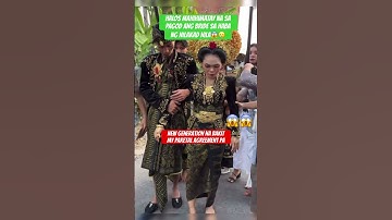 THIS IS ABOVE THE LAW OF INDONESIAN TRADITION NO FREDOM!#viral #wedding #trending #shorts