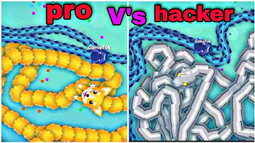 Snake.Io🐍 Pro Vs Hacker Vs BoSs Top 1 Epic Gameplay #snake.io #snakeioprovshacker #snakeio #GameTok