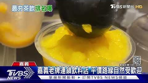 你愛喝哪間飲料?外送平台統計 公布各縣市「最夯茶飲」｜TVBS新聞