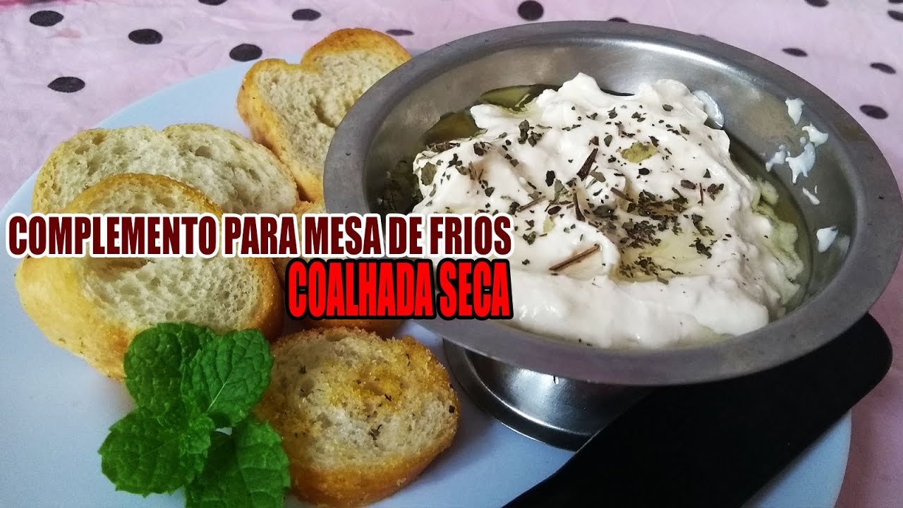 COALHADA SECA - RECEITAS DA ROSA