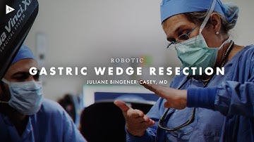 Robotic Gastric Wedge Resection by Juliane Bingener-Casey, MD | Preview