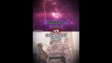Godzilla vs Conquest #vsedit #monsterverse #invincible