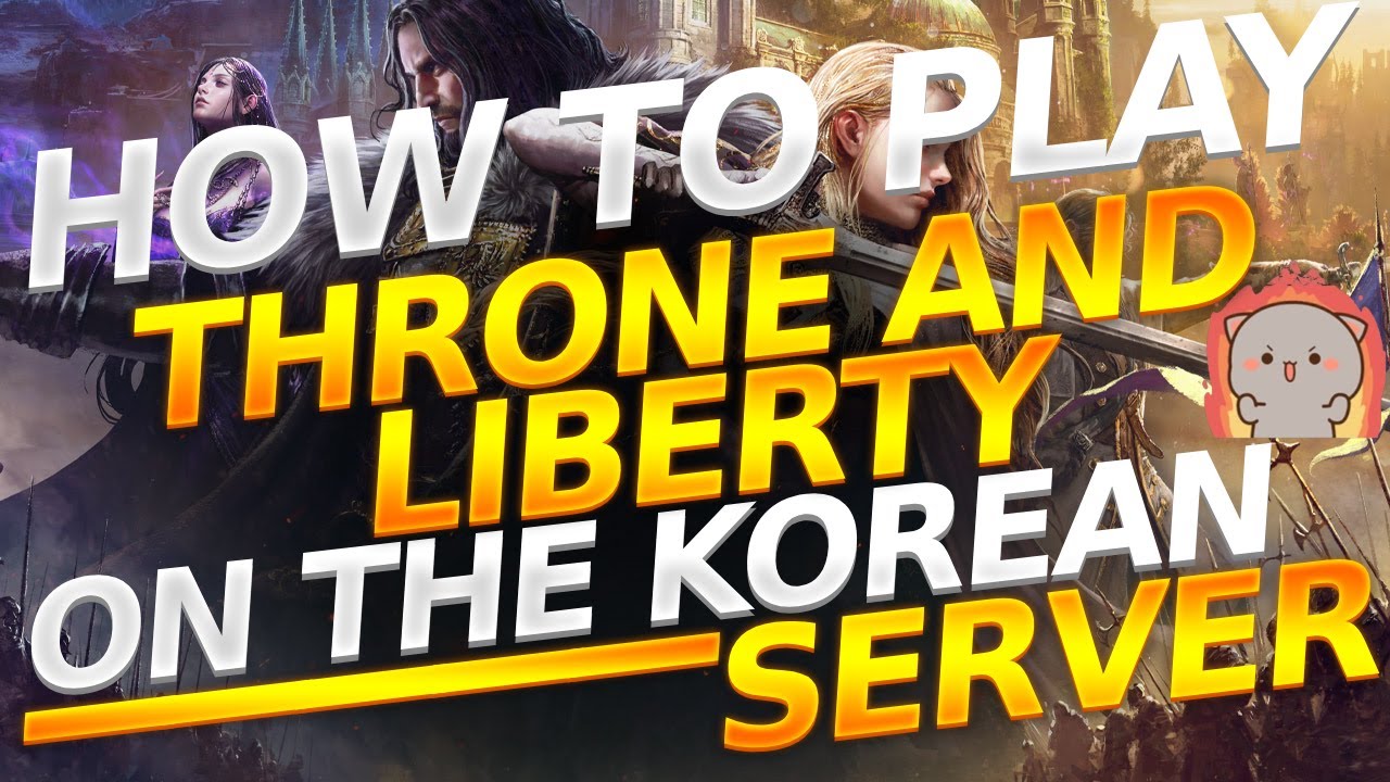 We are taking over the Korean server (Throne & Liberty) 