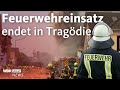 Zwei Feuerwehrleute in Sankt Augustin bei Brand gestorben | WDR aktuell