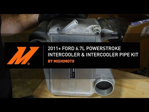 2011+ Ford 6.7L Powerstroke Intercooler & Intercooler Pipe Kit Installation Guide by Mishimoto