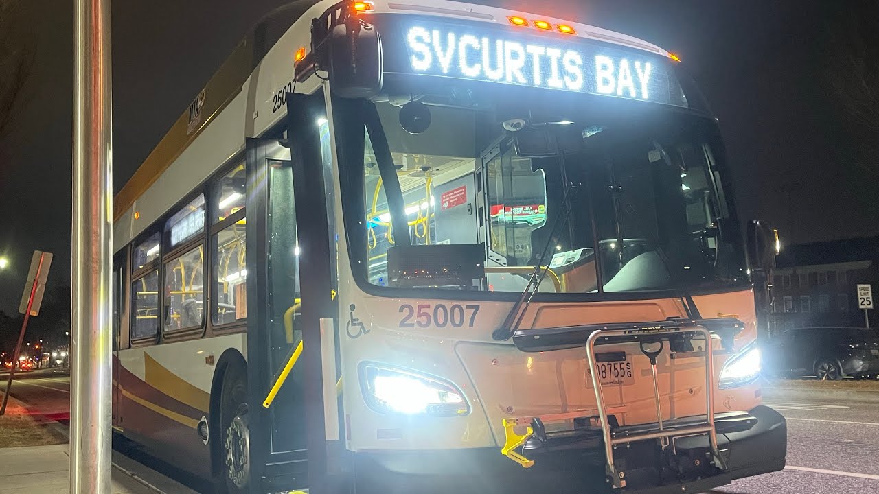 (THE BEAST!) MTA Maryland: 2025 New Flyer XDE40 25007 - CityLink Silver