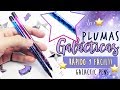 PLUMAS/BOLÍGRAFOS GALÁCTICOS!! (rápido y fácil) 🌌 Galactic pens