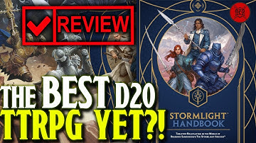 Brutally Honest Stormlight RPG REVIEW!  Maybe The Best D20 TTRPG Yet!