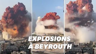 Double explosion à Beyrouth : regardez comment l'onde de choc a été ressentie dans tout le Liban