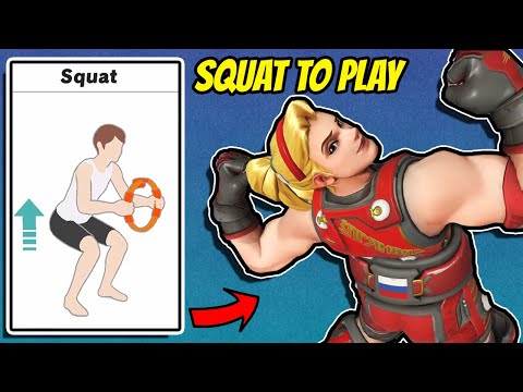 How I turned Overwatch into an Exercise Game - Ring Fit Mod