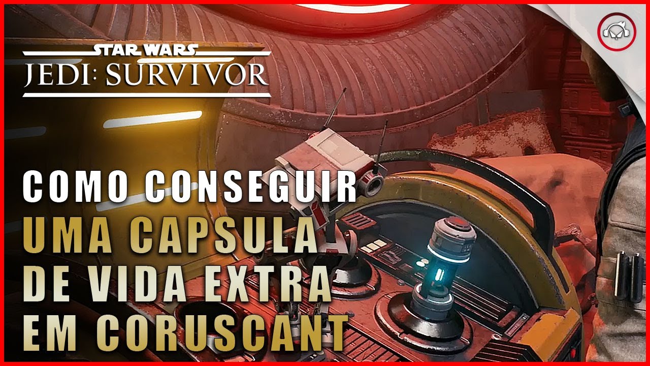Miniatura do vídeo Star Wars Jedi Survivor, Como conseguir uma capsula de vida extra em Coruscant | Super-Dica Pt- Br