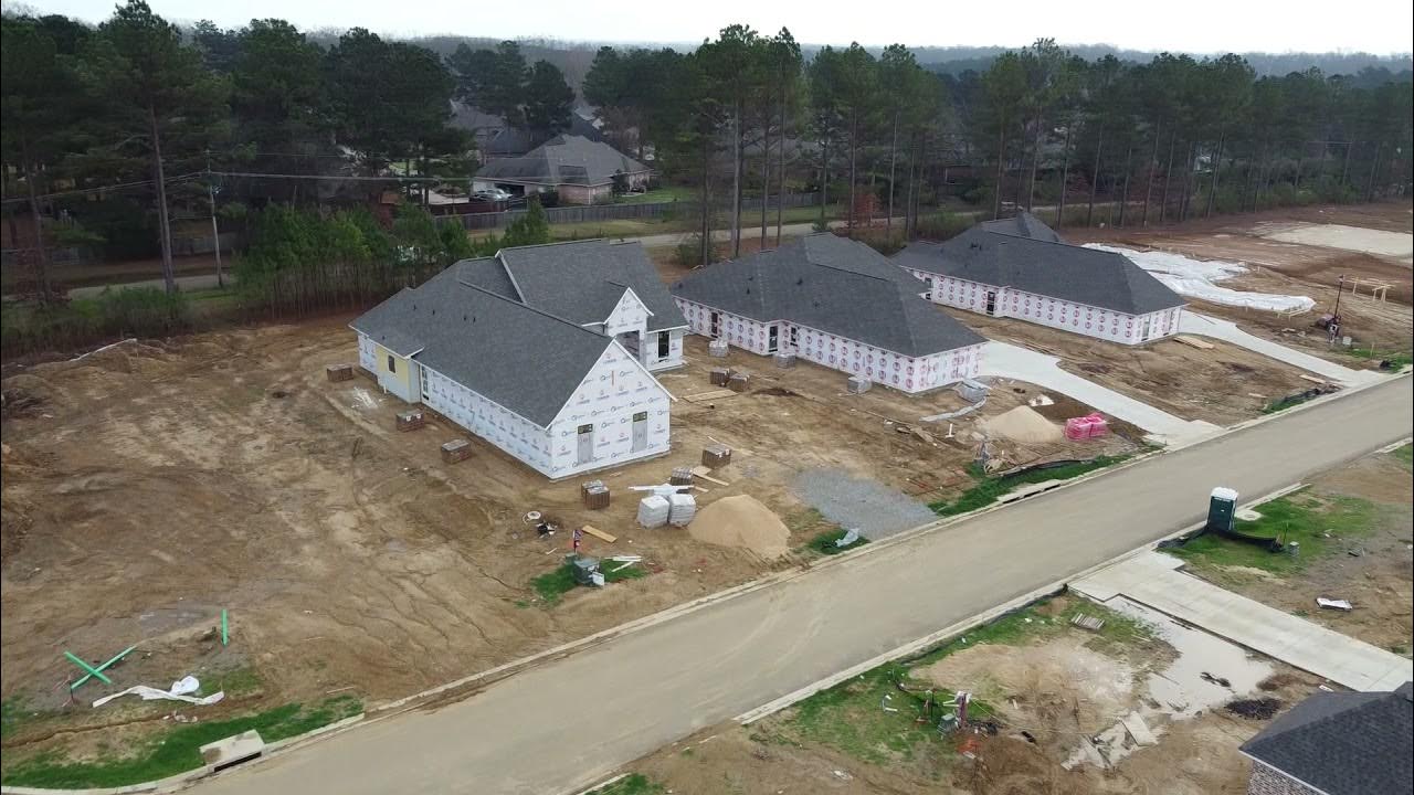 Thornberry Development, Madison, MS, drone video, phase 2 on the way! 