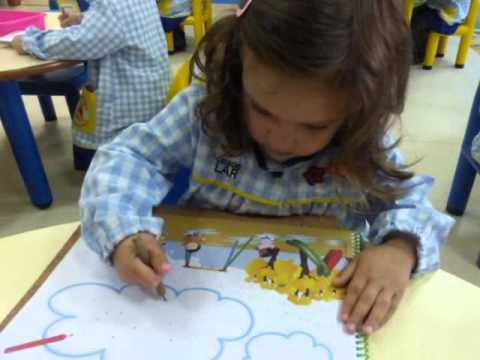 Trabajamos con punzón - Ed. Infantil 3 años - Colegio Lar 14/15 