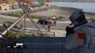 Watch Dogs - Role Model: Defend Against Reinforements Sequence Kill Enforcers U-100 Action PS4