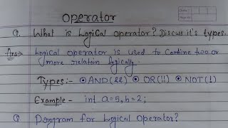 Logical Operators in C | What is logical operator? And it's types in C programming screenshot 5