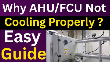 Why AHU/FCU Not Cooling Properly? | Chiller Y-Strainer Blockage Fix