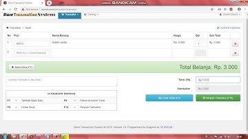 Mockup Halaman Kasir