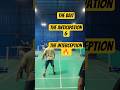 Net Kill Demonstration 🏸| Anticipation Level 🏸🔥 #badminton #netkill