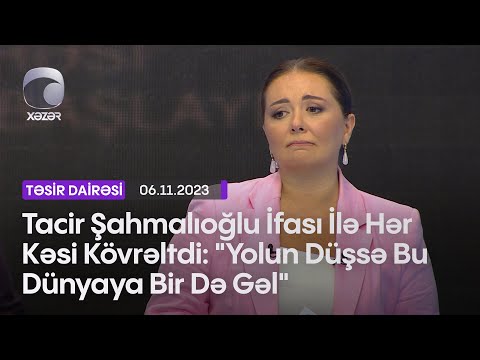 Tacir Şahmalıoğlu İfası İlə Hər Kəsi Kövrəltdi: \