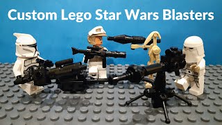 Custom Lego Star Wars Blasters & Weapons (And How to Make Them!)