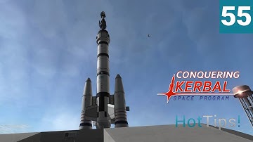 Kerbal Space Program [1.1.2] - Ep 55 - 11 Satellites To Duna - Let