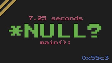 Speedrunning Segmentation Faults | Code Golf
