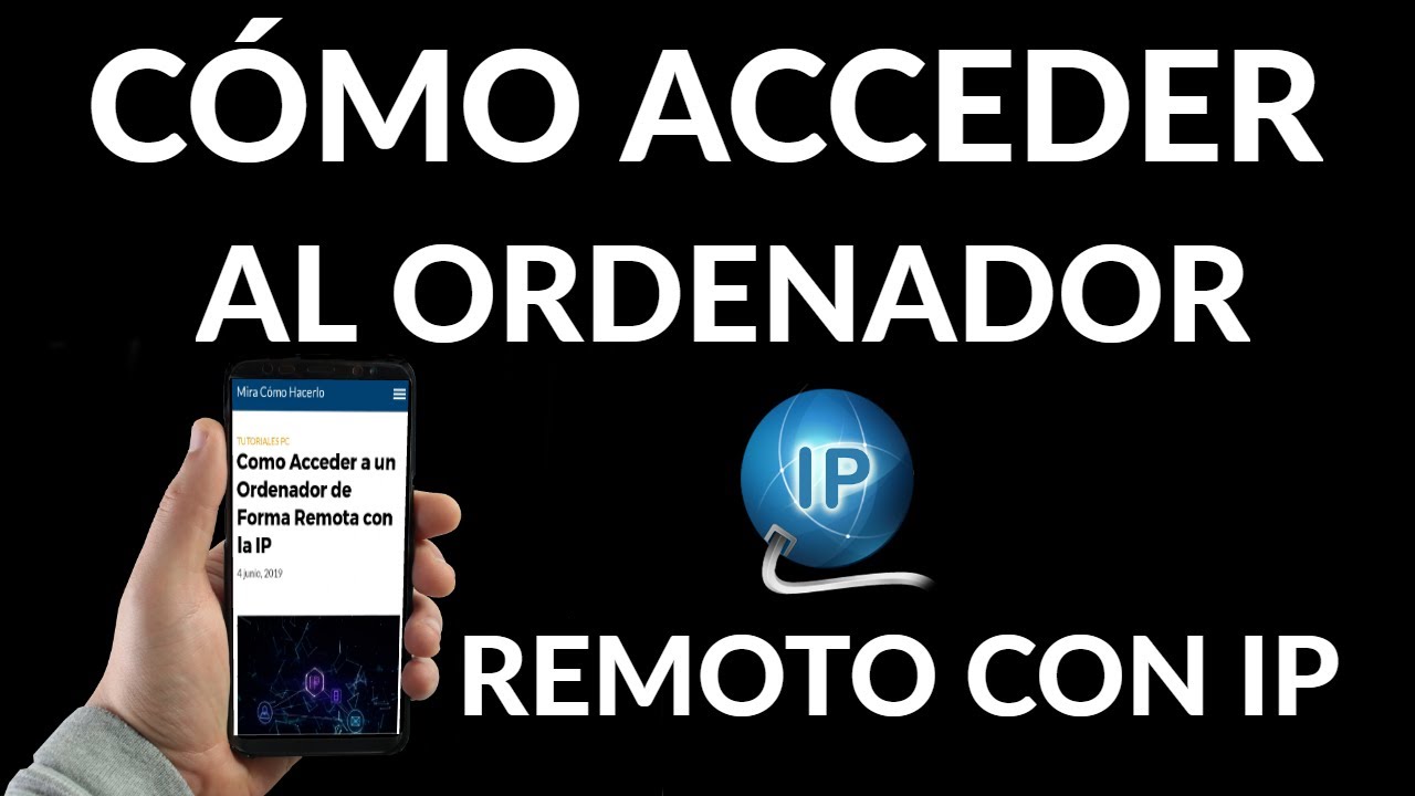 Vivienda Plisado Escritura Como Acceder a Ordenador de Forma Remota con IP - YouTube