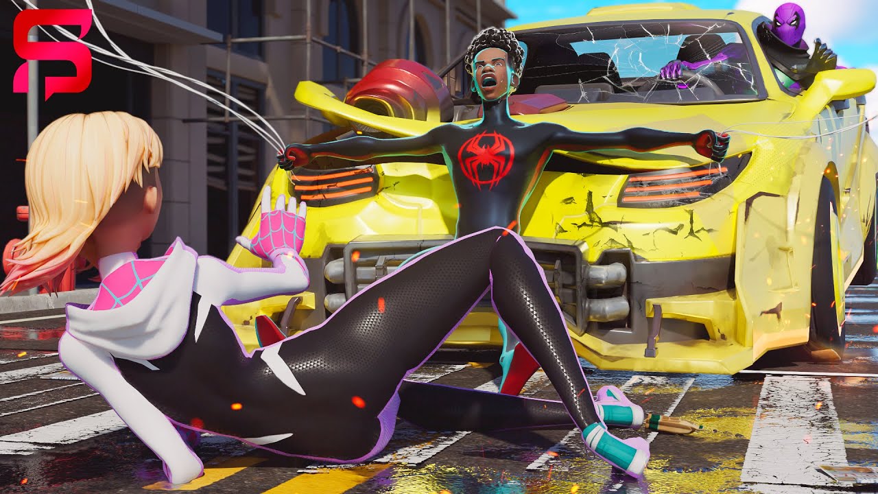 Miles Morales FATAL SACRIFICE for SPIDER-GWEN.. Fortnite