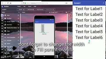 Kodular || Change all font size using Slider