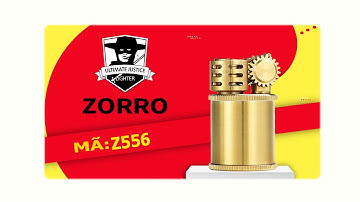 Bật lửa Zorro Z583 xăng đá mini độc đáo | Ambe.vn