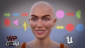 Morph-doelen besturen vanuit Control Rig in Unreal Engine