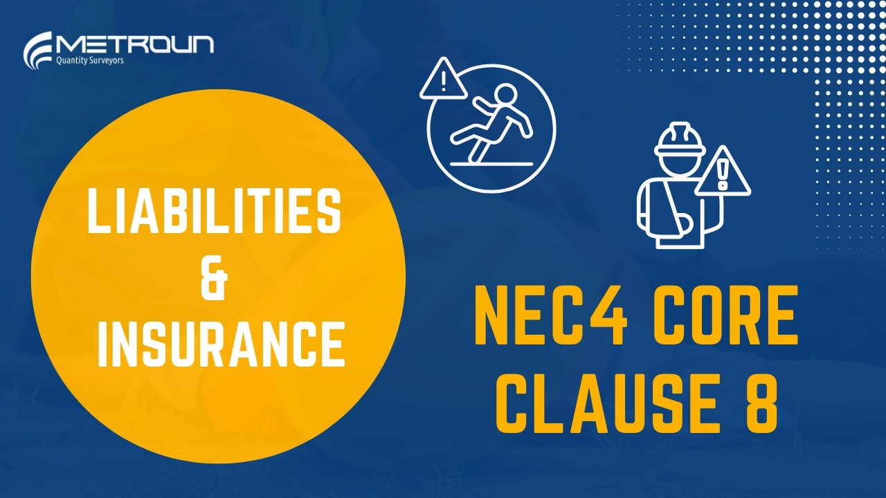 NEC4 Core Clause 8 - Insurance & Liabilities - YouTube