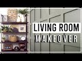 LIVING ROOM MAKEOVER 2022 REVEAL & PLANS FOR THE NEXT ROOM | NEW HOUSE UPDATE!